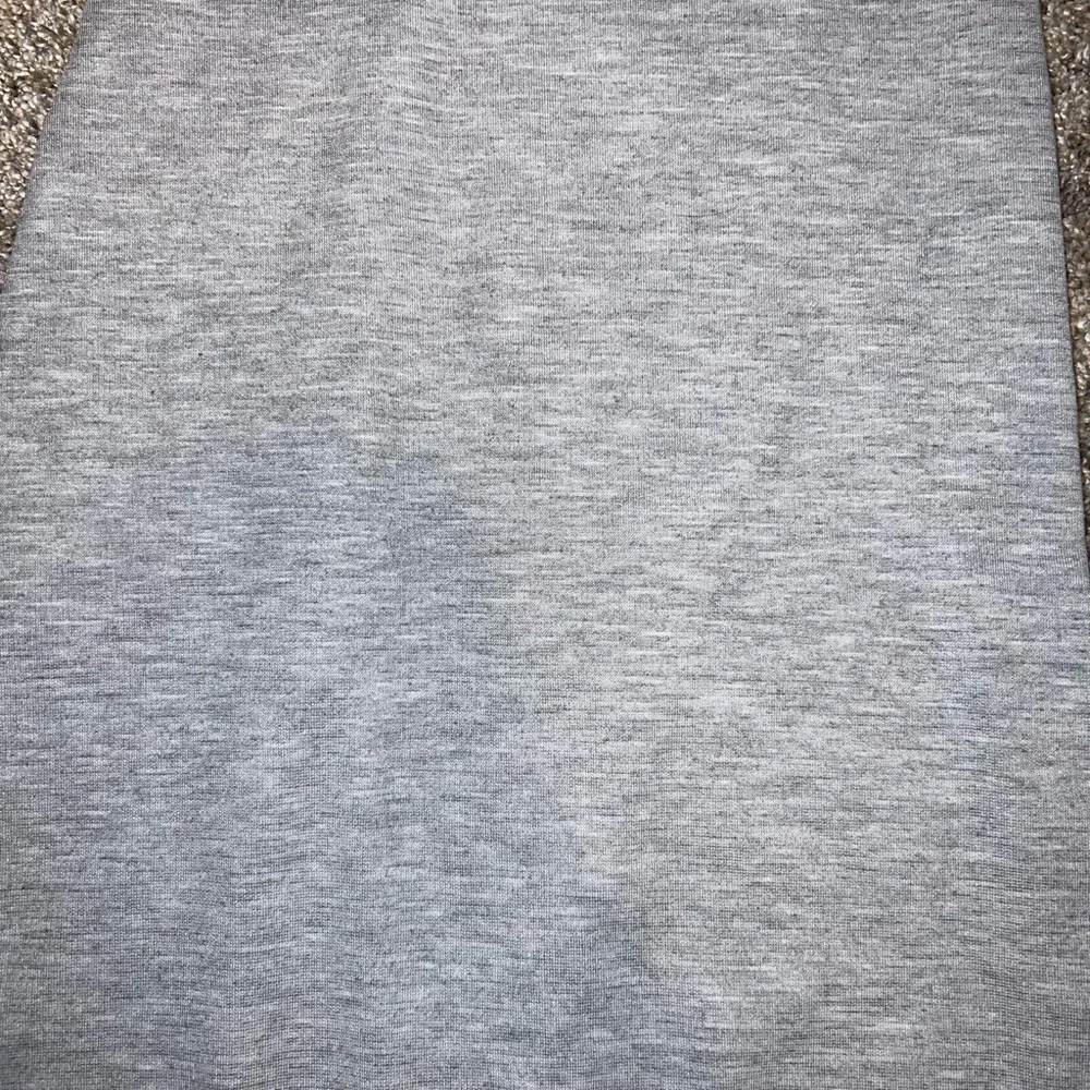 Zara Trafaluc Grey Bodycon Stretch Back Slit Knee Length Casual Dress size S - Picture 4 of 7